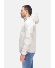 K-WAY Giubbino uomo Jake BLUE DEPTH - BEIGE LT
