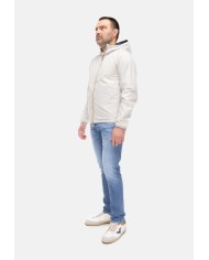 K-WAY Giubbino uomo Jake BLUE DEPTH - BEIGE LT