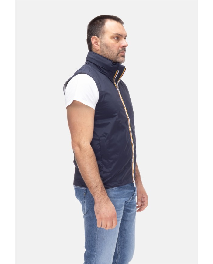 K-WAY Gilet uomo Valen Blue Depth
