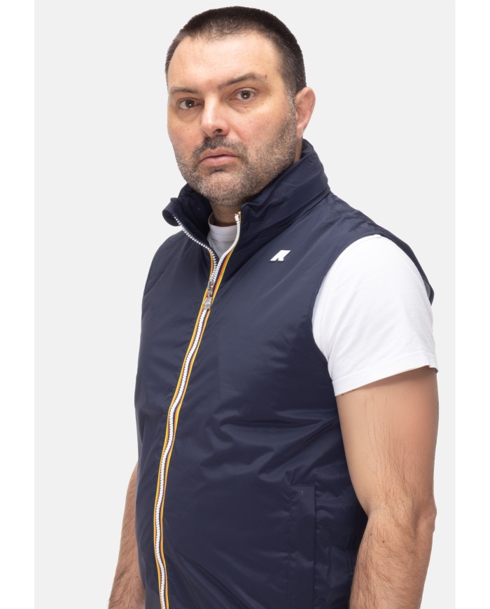 K-WAY Gilet uomo Valen Blue Depth