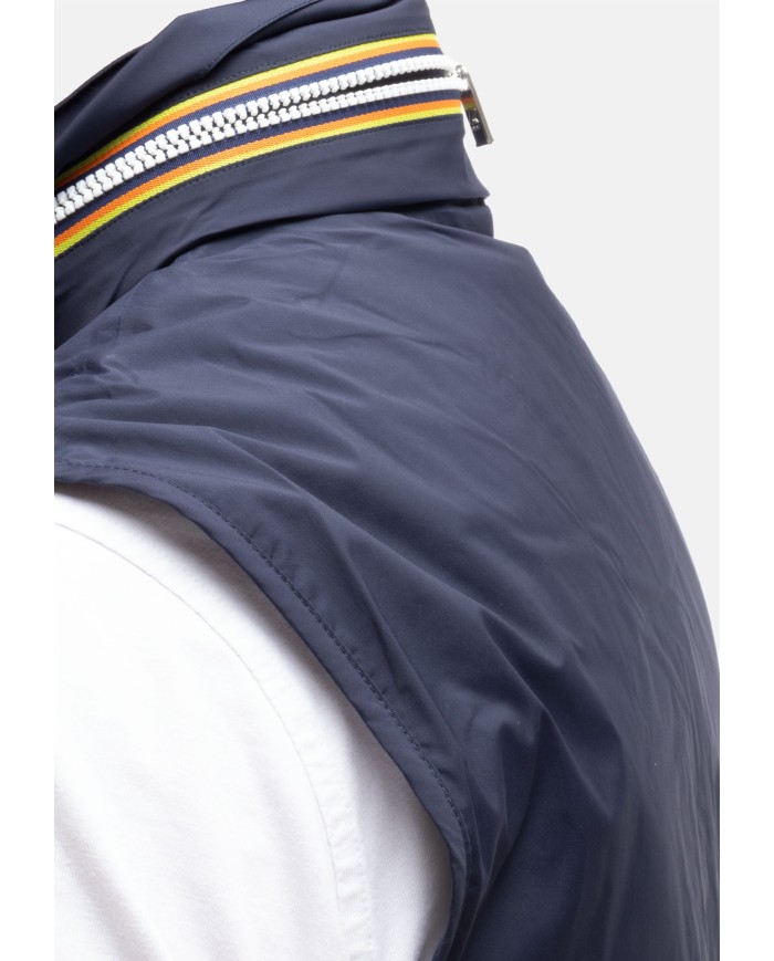 K-WAY Gilet uomo Valen Blue Depth