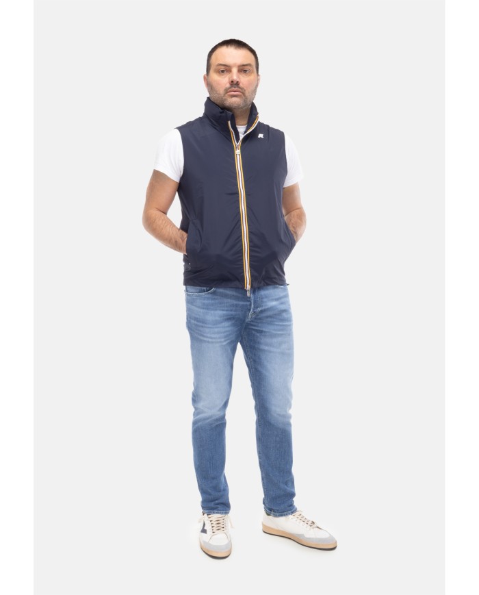 K-WAY Gilet uomo Valen Blue Depth