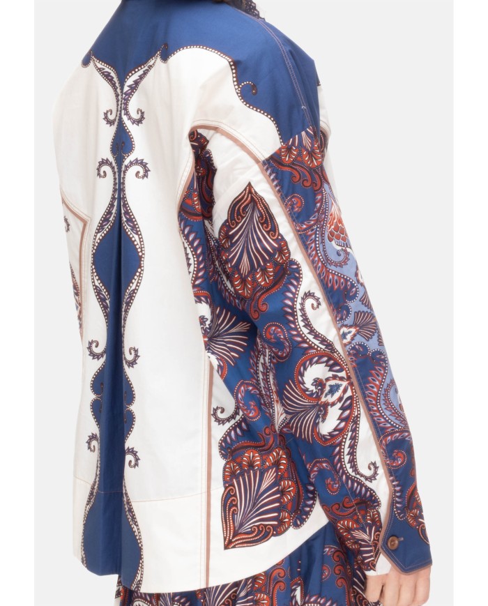 FARM RIO Camicia donna sampa arabesque Sand