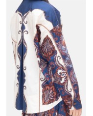 FARM RIO Camicia donna sampa arabesque Sand