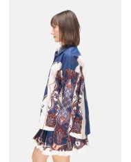 FARM RIO Camicia donna sampa arabesque Sand