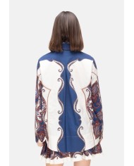 FARM RIO Camicia donna sampa arabesque Sand