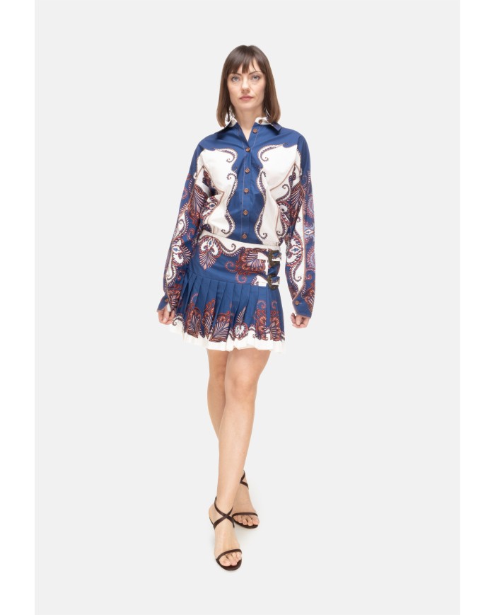 FARM RIO Camicia donna sampa arabesque Sand