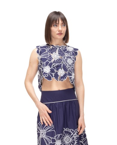 FARM RIO Top donna Blue