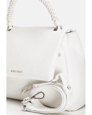 ORCIANI Borsa donna Sveva media bianca