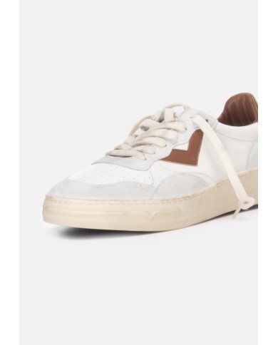 4B12 Sneakers uomo Hyper bianca marrone