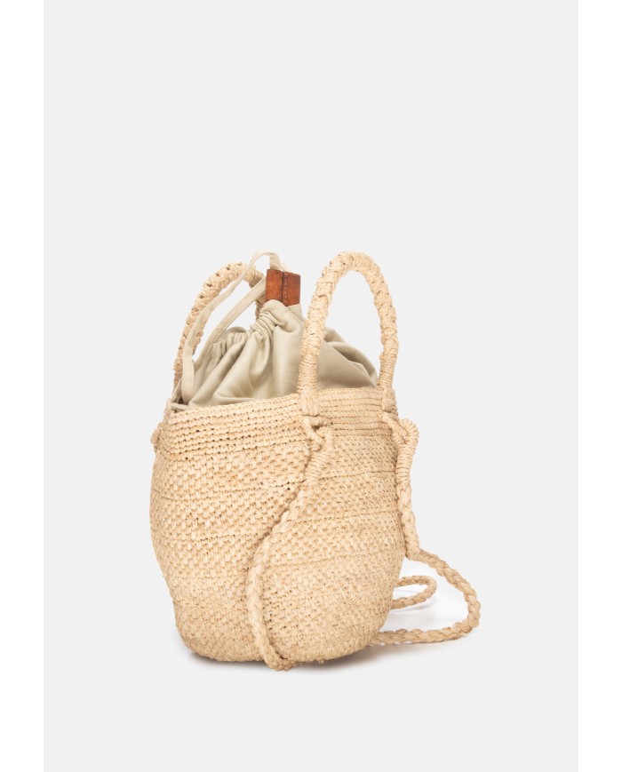 IBELIV Borsa donna rafia ARONA TEA