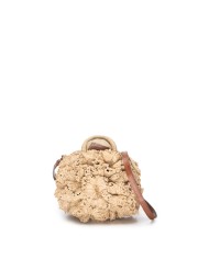 IBELIV Borsa donna in rafia CORAL TEA