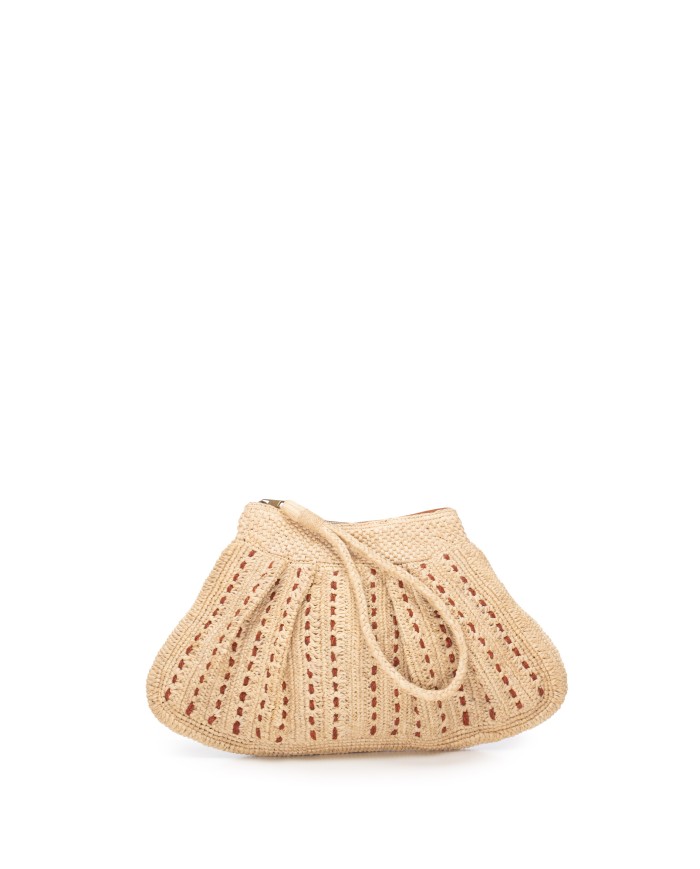 IBELIV Borsa donna in rafia MEZZO TEA