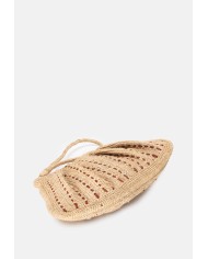 IBELIV Borsa donna in rafia MEZZO TEA