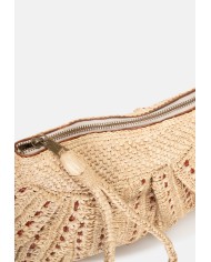IBELIV Borsa donna in rafia MEZZO TEA