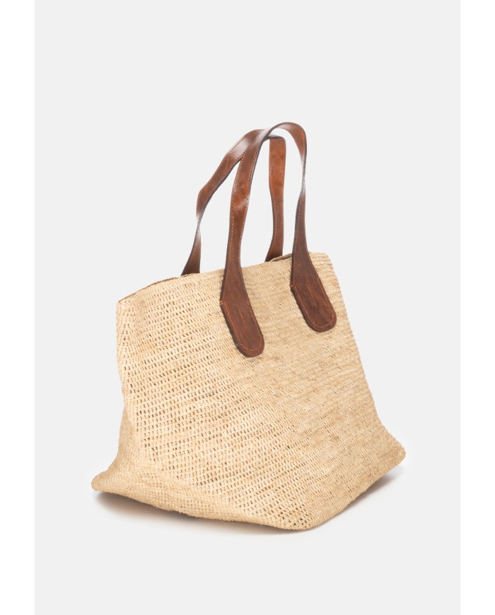 IBELIV Borsa donna in rafia TOKYO TEA