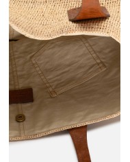 IBELIV Borsa donna in rafia TOKYO TEA