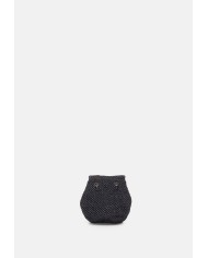 IBELIV Mini borsa donna in rafia ZAZ Black               