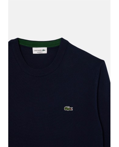 LACOSTE Maglia  uomo girocollo Nera