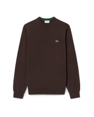 LACOSTE Maglia uomo girocollo marrone