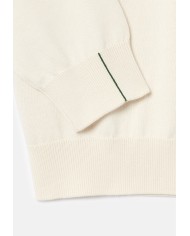 LACOSTE Maglia uomo girocollo bianca