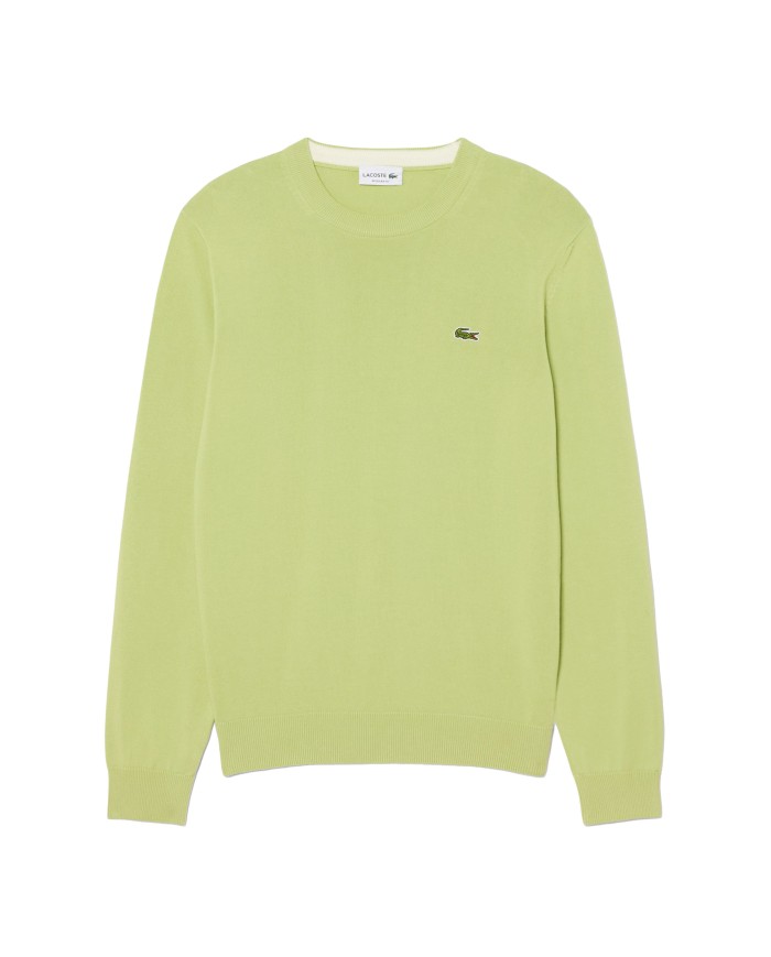 LACOSTE Maglia uomo girocollo verde