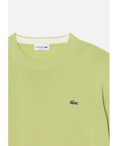 LACOSTE Maglia uomo girocollo verde