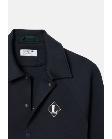 LACOSTE Giubbino uomo con stemma rétro nero