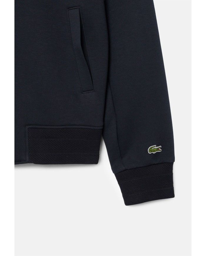 LACOSTE Giubbino uomo con stemma rétro nero