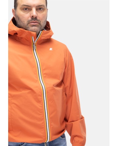 K-WAY Giubbino uomo Jack ORANGE BROWNISH