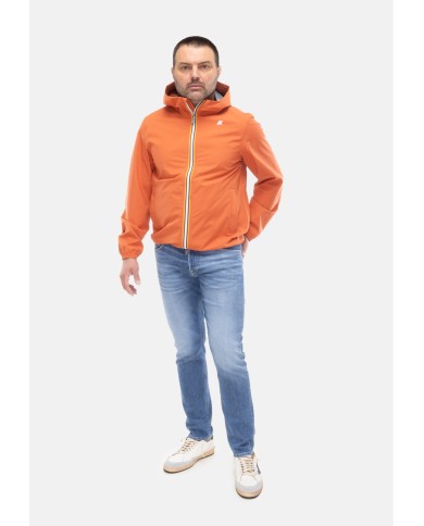 K-WAY Giubbino uomo Jack ORANGE BROWNISH