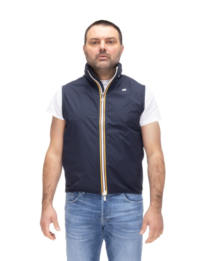 K-WAY Gilet uomo Valen Blue Depth