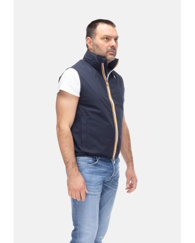 K-WAY Gilet uomo Valen Blue Depth