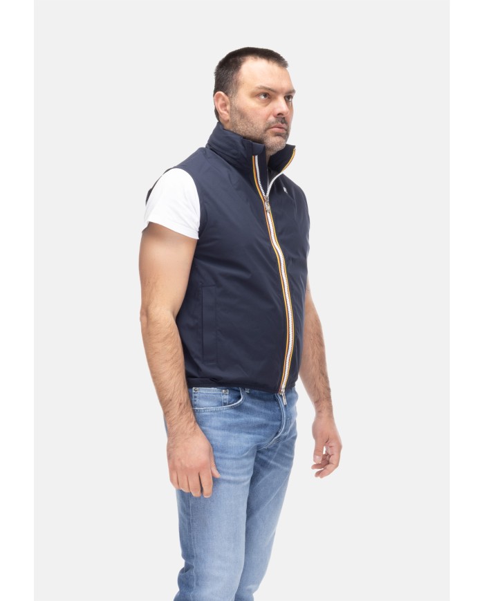 K-WAY Gilet uomo Valen Blue Depth
