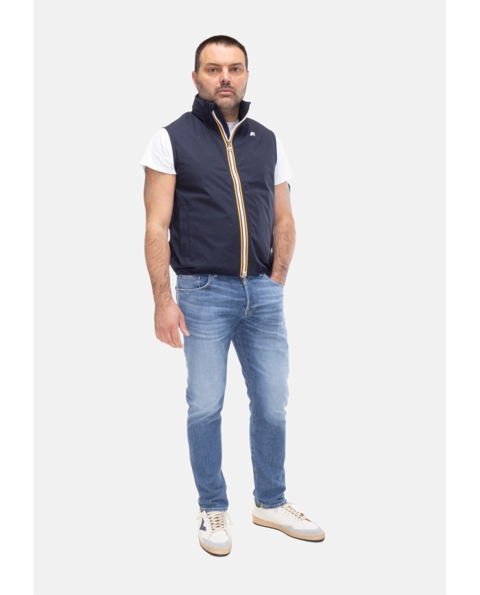 K-WAY Gilet uomo Valen Blue Depth