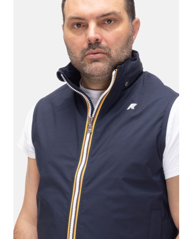 K-WAY Gilet uomo Valen Blue Depth