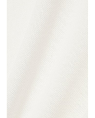 LACOSTE Polo uomo classic fit in cotone-lino bianca