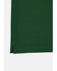 LACOSTE Polo uomo slim fit in piqué verde
