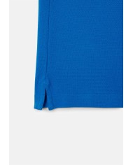 LACOSTE Polo uomo slim fit in piqué Azzurra