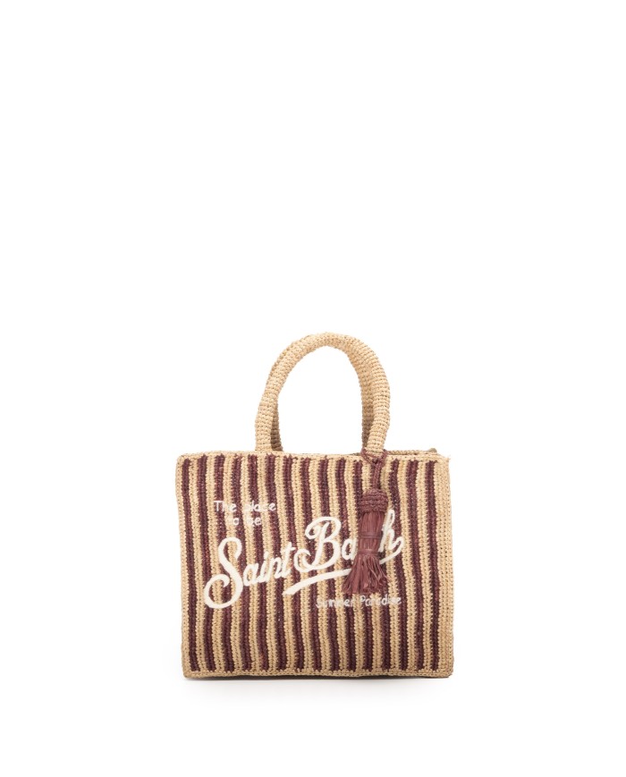 MC2 St. Barth Borsa donna rafia Colette marrone