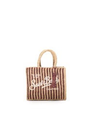 MC2 St. Barth Borsa donna rafia Colette marrone