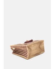 MC2 St. Barth Borsa donna rafia Colette marrone