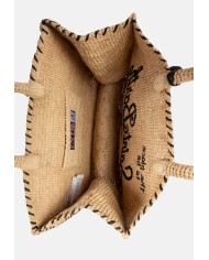 MC2 St. Barth Borsa donna rafia Colette Nera
