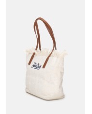 MC2 St. Barth Borsa donna shopper medium sangallo OFF WHITE