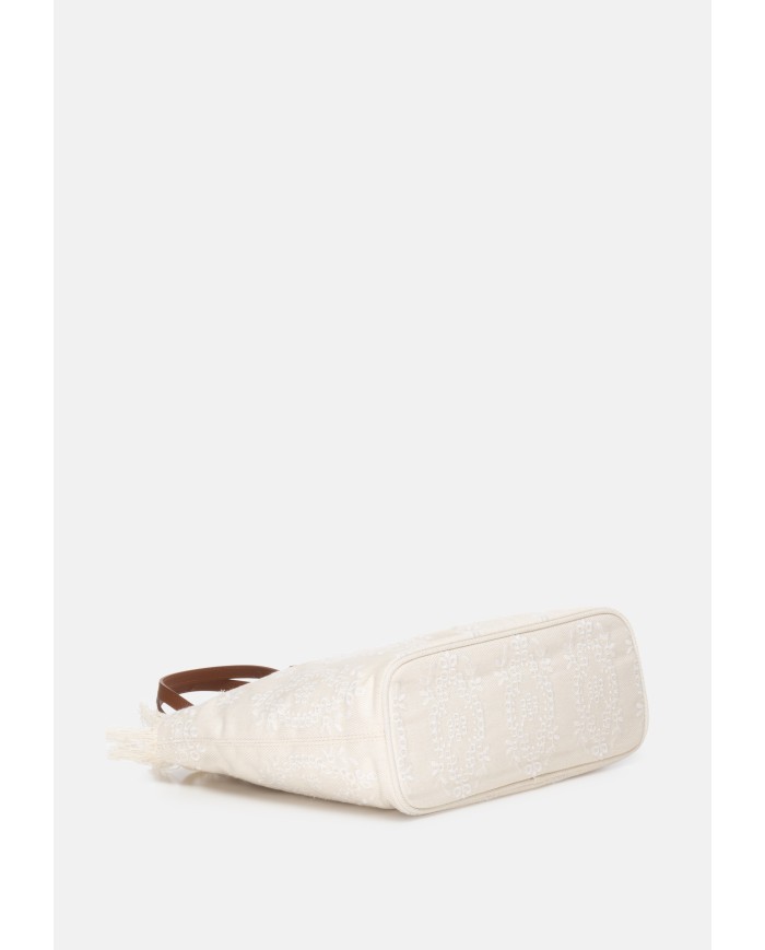MC2 St. Barth Borsa donna shopper medium sangallo OFF WHITE