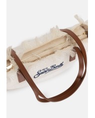 MC2 St. Barth Borsa donna shopper medium sangallo OFF WHITE