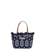 MC2 St. Barth Borsa donna shopper medium sangallo denim scuro