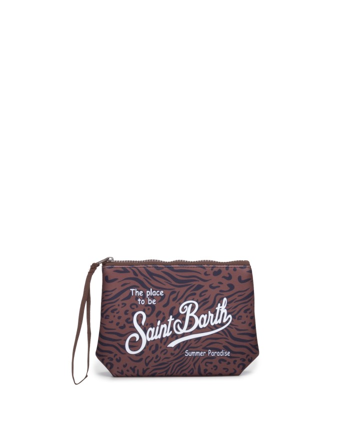 MC2 St. Barth Pochette Aline zabrata Marrone/nero