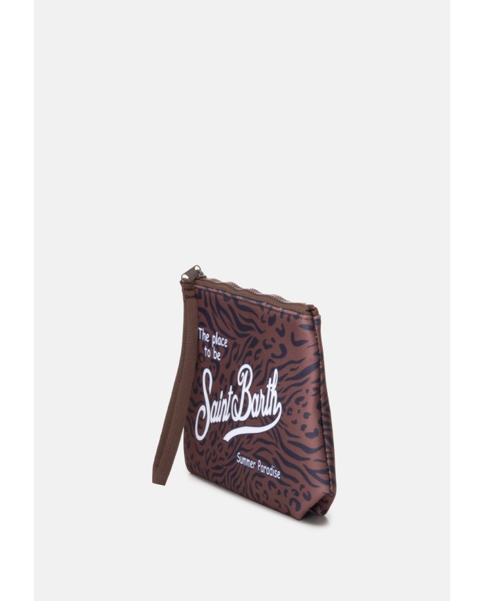 MC2 St. Barth Pochette Aline zabrata Marrone/nero