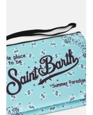 MC2 St. Barth Pochette Aline fantasia bandana Celeste